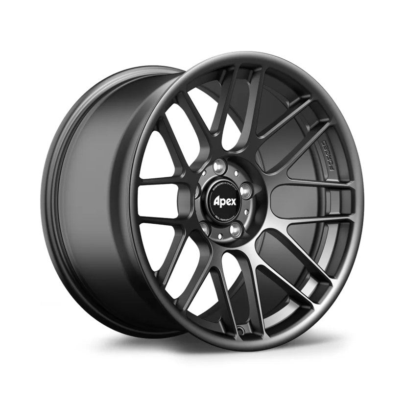 Apex ARC-8RT Alloy Wheel 18x9.5 ET35 5x120mm Satin Black 72.56mm CB