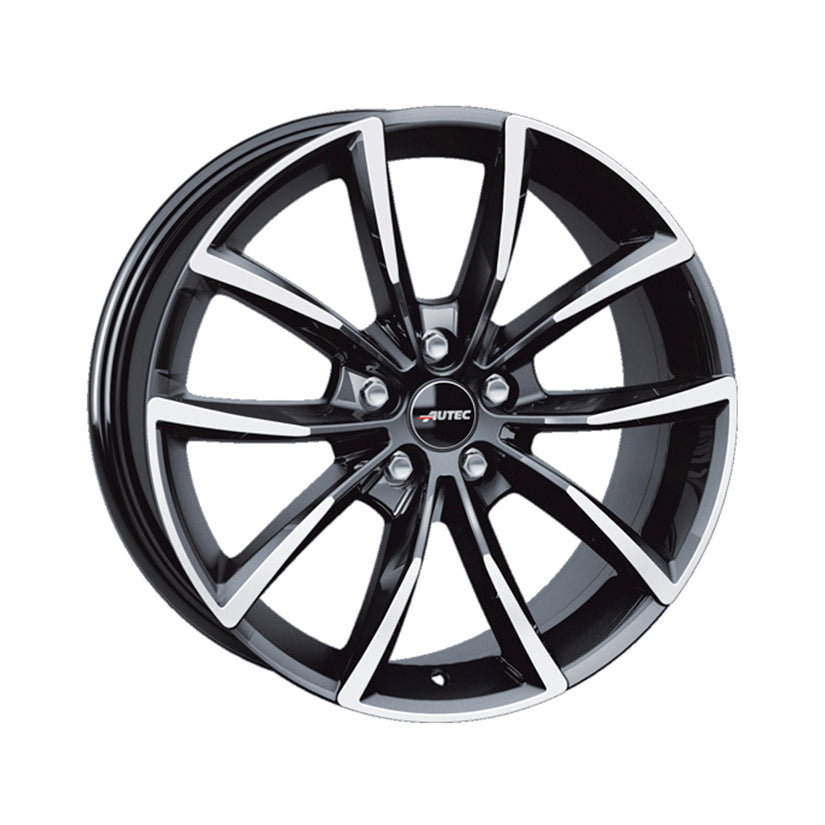 AUTEC Astana Alloy Wheel 21x9 ET54 5x112 Black Polished 66.5mm CB