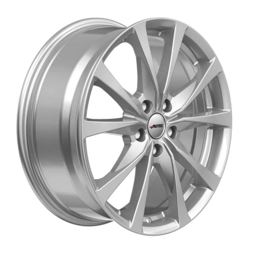 AUTEC Brixen Alloy Wheel 18x7.5 ET39 5x112 Brilliant Silver 66.5mm CB