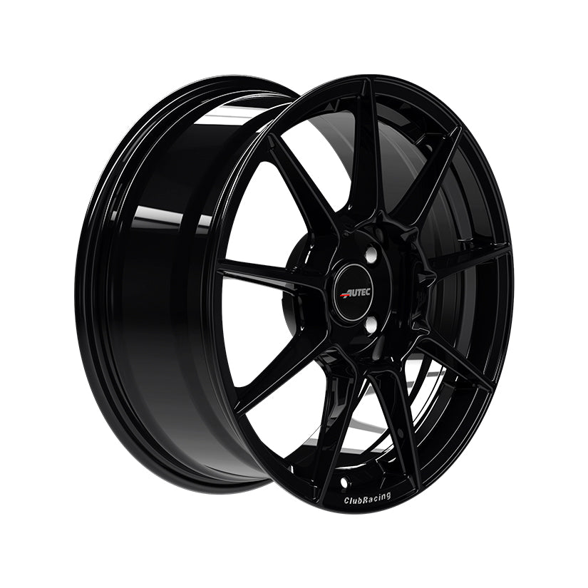AUTEC ClubRacing Alloy Wheel 17x7.5 ET38 4x108 Black 63.3mm CB