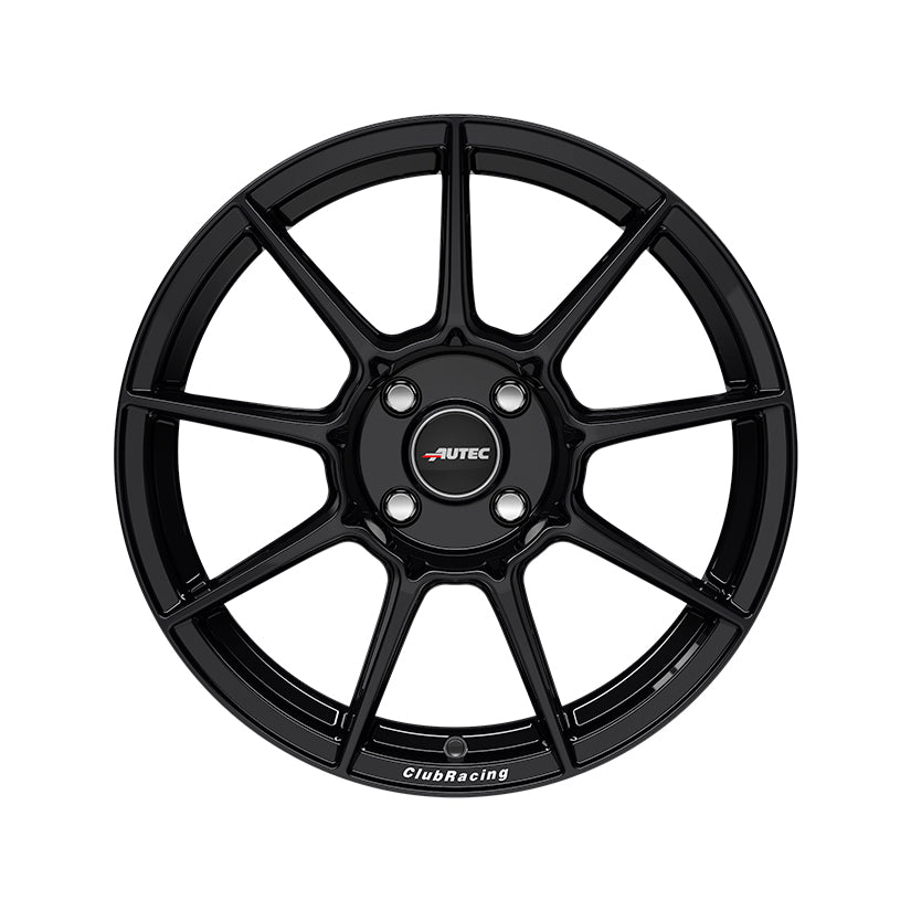AUTEC ClubRacing Alloy Wheel 17x7.5 ET38 4x108 Black 63.3mm CB