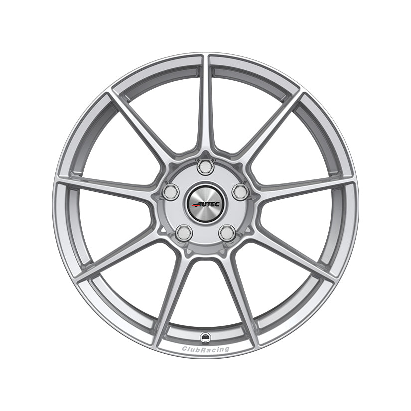 AUTEC ClubRacing Alloy Wheel 19x8.5 ET30 5x100 Hyper Silver 70mm CB