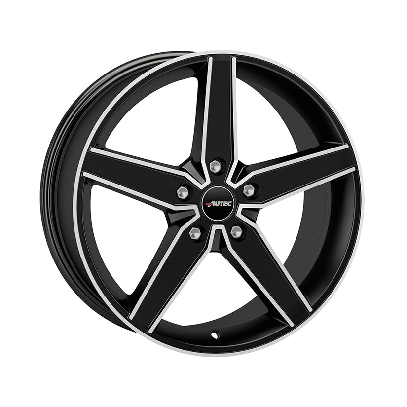 AUTEC Delano Alloy Wheel 20x8.5 ET30 5x112 Black Matt Polished 70mm CB