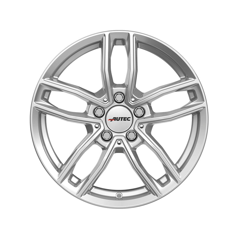 AUTEC Mercador Alloy Wheel 17x7.5 ET36 5x112 Brilliant Silver 66.5mm CB