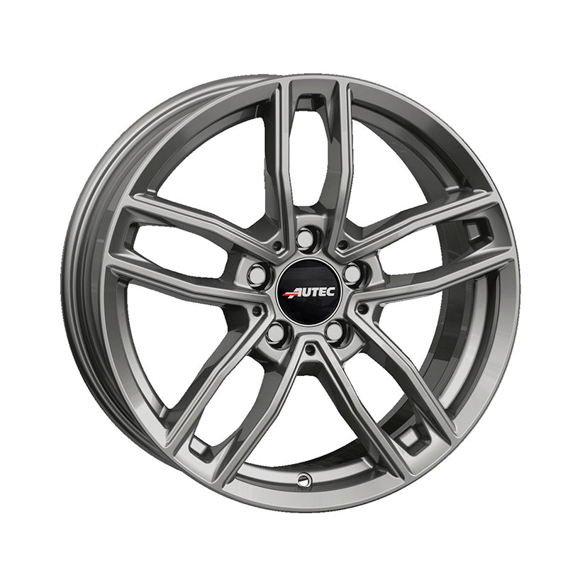 AUTEC Mercador Alloy Wheel 16x6.5 ET44 5x112 Titanium Silver 66.5mm CB