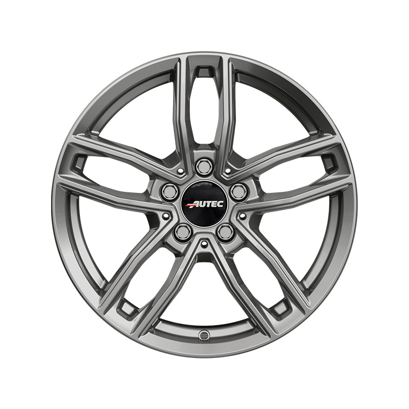 AUTEC Mercador Alloy Wheel 16x6.5 ET44 5x112 Titanium Silver 66.5mm CB