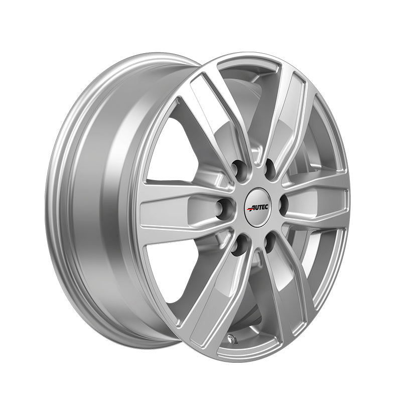 AUTEC Quantro Alloy Wheel 16x6.5 ET62 6x130 Brilliant Silver 84.1mm CB