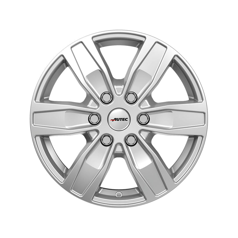 AUTEC Quantro Alloy Wheel 16x6.5 ET62 6x130 Brilliant Silver 84.1mm CB