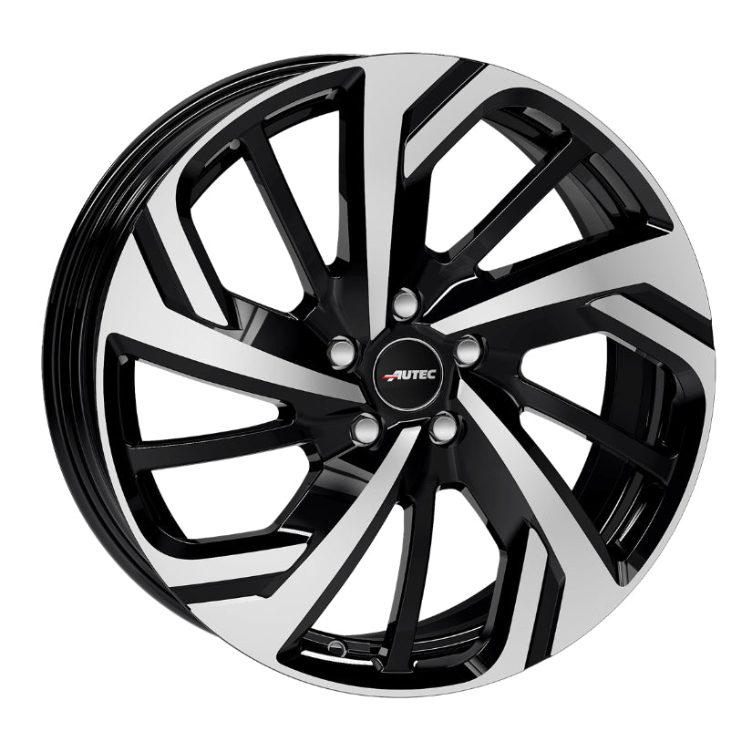 AUTEC Rixon Alloy Wheel 19x8 ET34 5x112 Black Polished 66.5mm CB