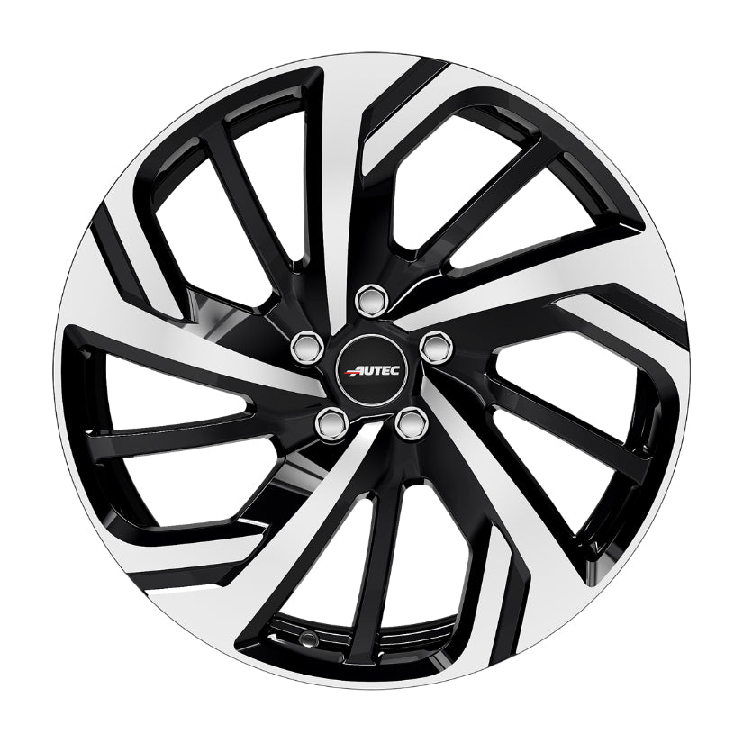 AUTEC Rixon Alloy Wheel 20x9 ET38 5x112 Black Polished 66.5mm CB