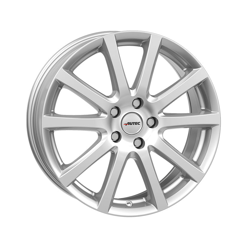AUTEC Skandic Alloy Wheel 18x7.5 ET49 5x112 Brilliant Silver 70mm CB