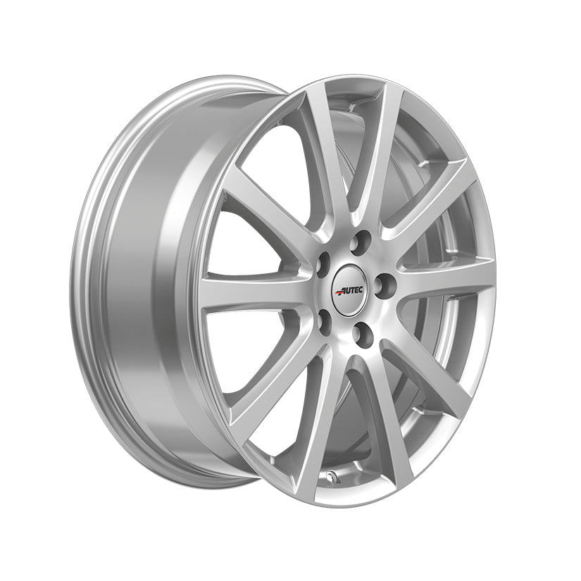 AUTEC Skandic ECE Alloy Wheel 17x7 ET40 5x112 Brilliant Silver 57.1mm CB