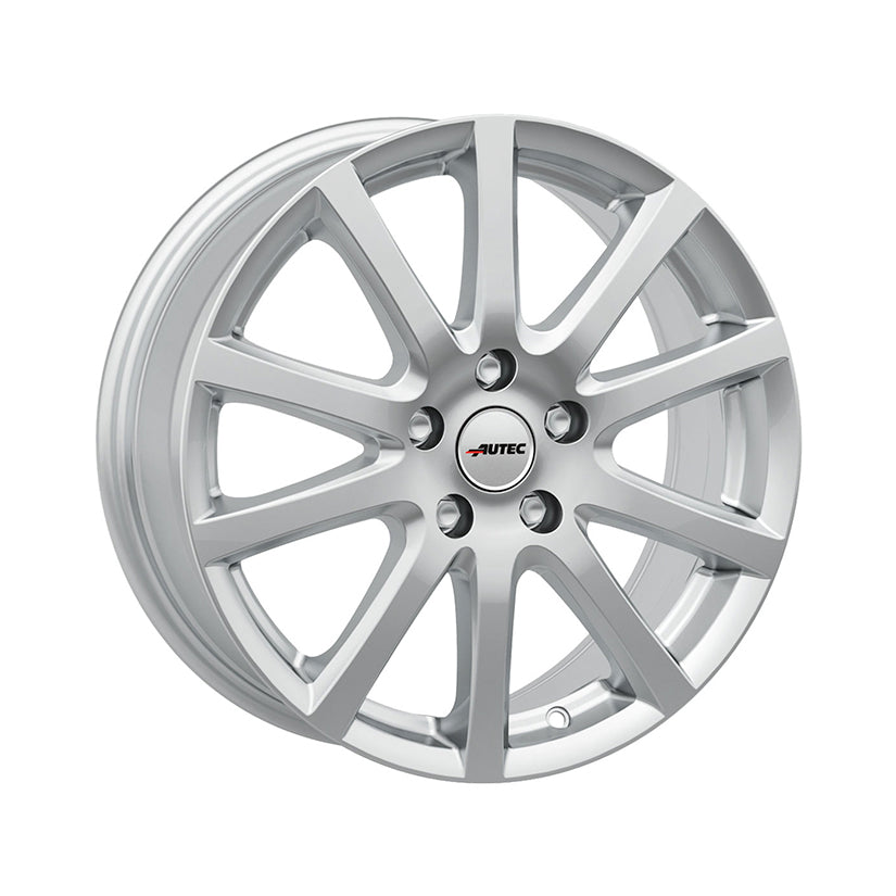 AUTEC Skandic ECE Alloy Wheel 16x6 ET43 5x112 Brilliant Silver 57.1mm CB