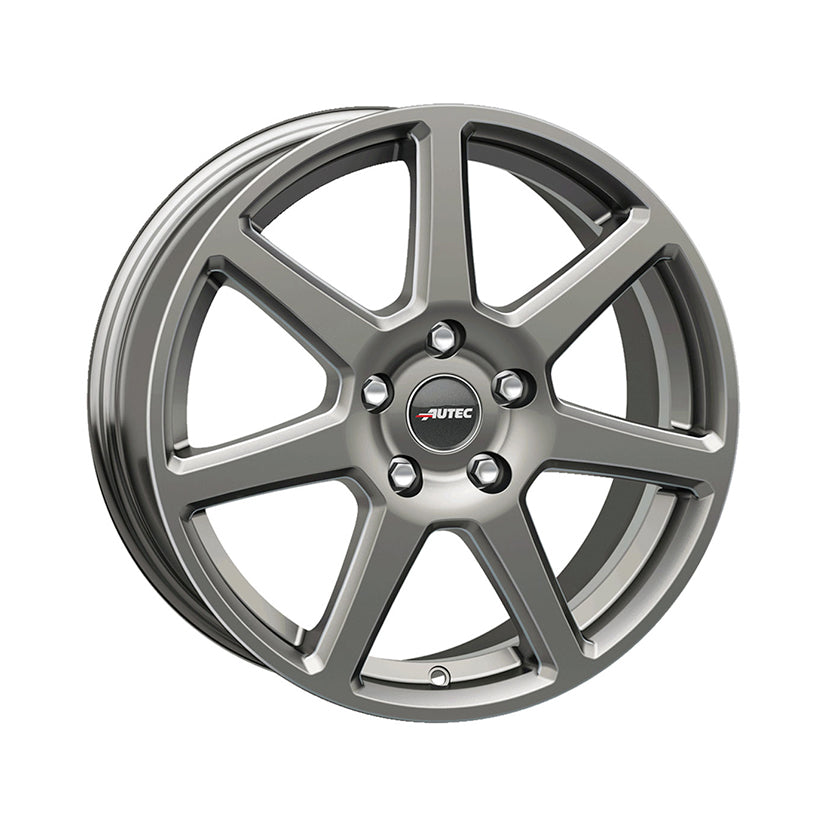AUTEC Tallin Alloy Wheel 16x6.5 ET44 5x112 Titanium Silver 66.5mm CB