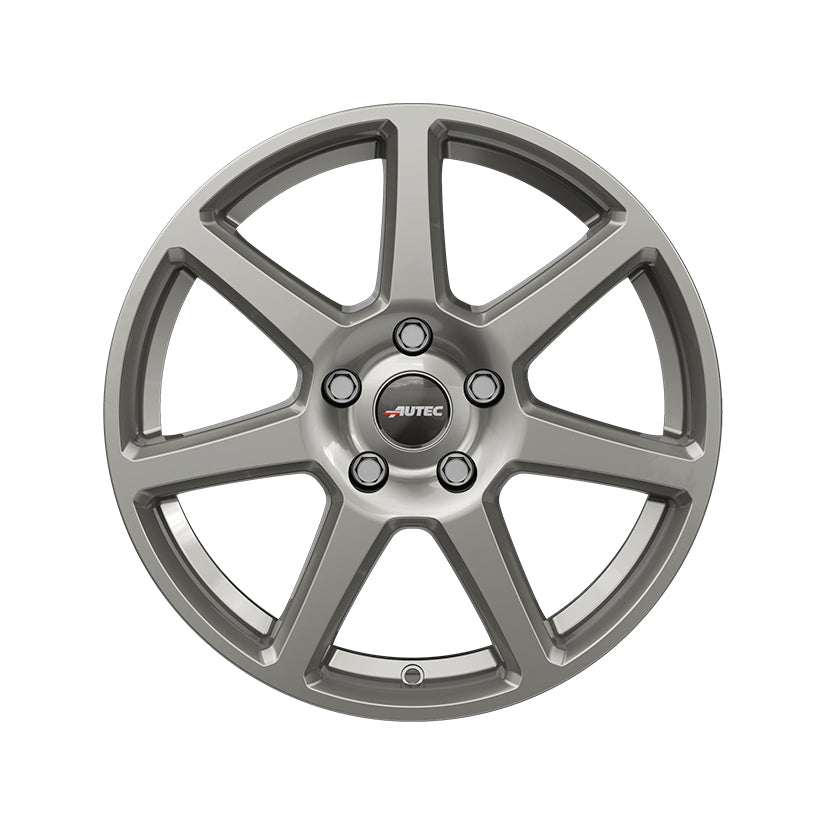 AUTEC Tallin Alloy Wheel 16x6.5 ET46 5x112 Titanium Silver 57.1mm CB
