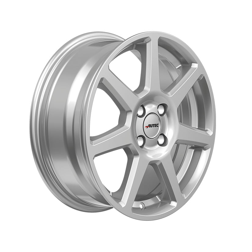 AUTEC Tallin Alloy Wheel 15x6.5 ET38 4x100 Brilliant Silver 60.1mm CB