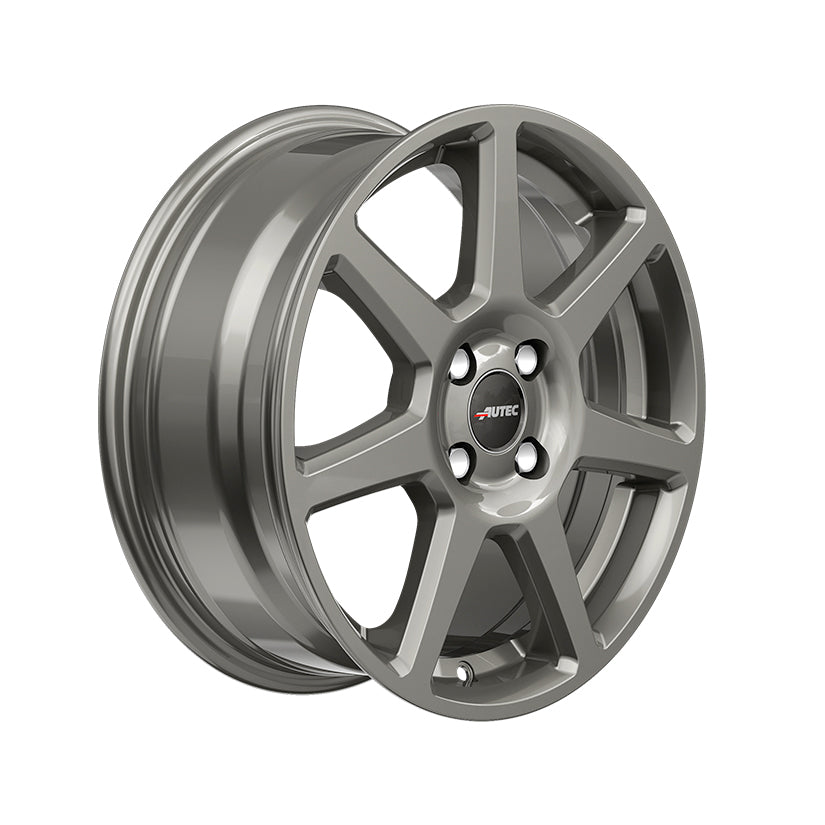 AUTEC Tallin Alloy Wheel 15x6.5 ET20 4x108 Titanium Silver 65.1mm CB