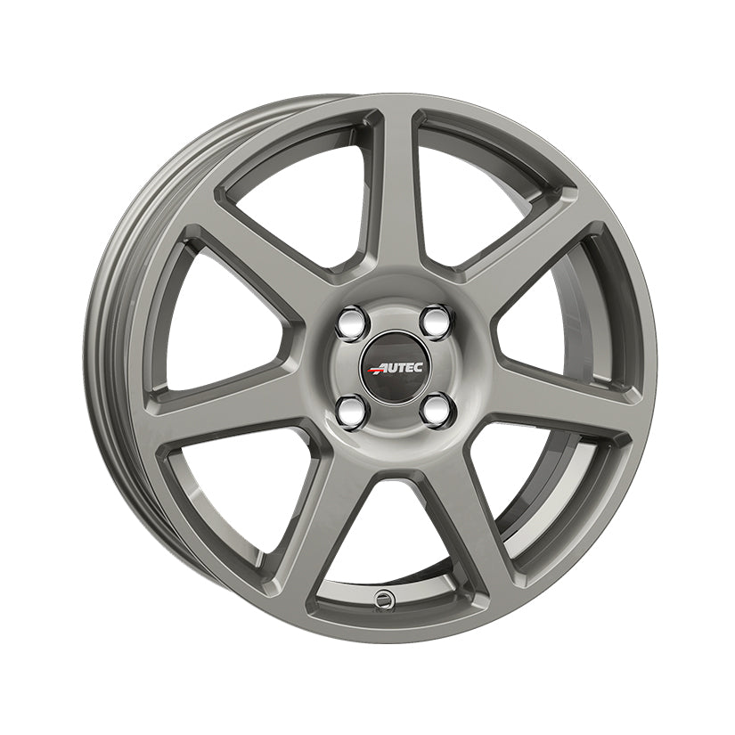 AUTEC Tallin Alloy Wheel 16x6.5 ET20 4x108 Titanium Silver 65.1mm CB