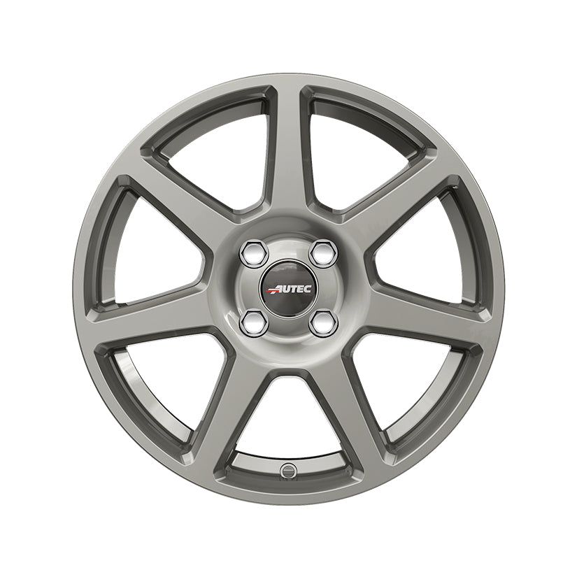 AUTEC Tallin Alloy Wheel 15x6.5 ET48 4x100 Titanium Silver 60.1mm CB