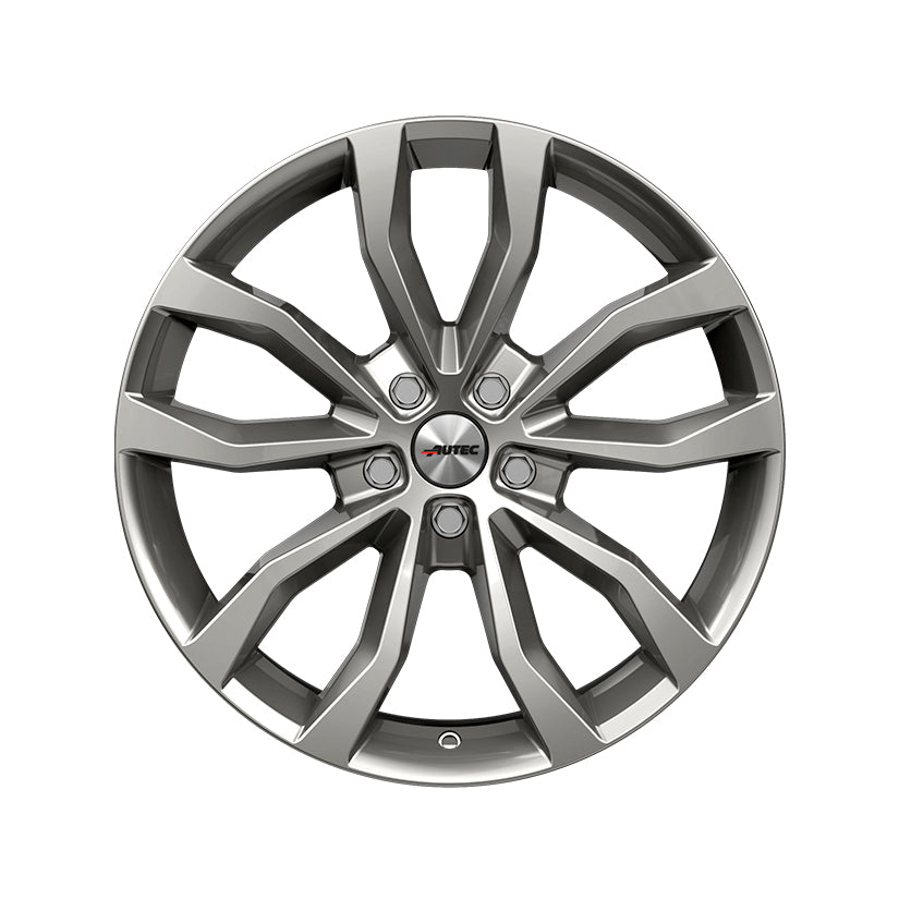 AUTEC Uteca Alloy Wheel 17x7.5 ET36 5x105 Titanium Silver 56.6mm CB