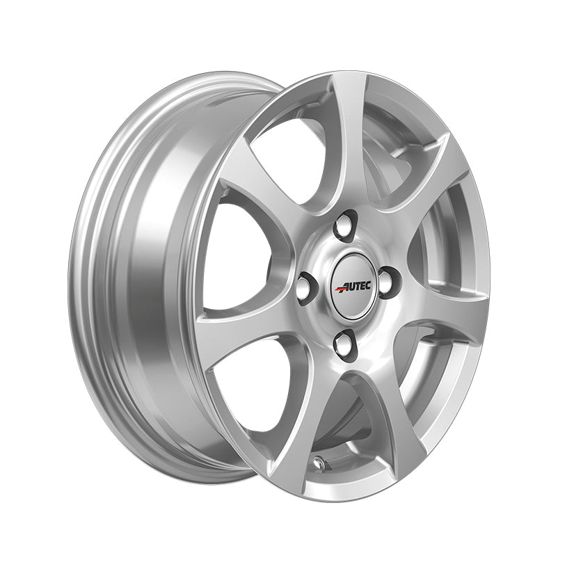 AUTEC Zenit Alloy Wheel 14x5.5 ET38 4x100 Brilliant Silver 60.1mm CB