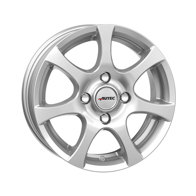 AUTEC Zenit Alloy Wheel 14x5.5 ET38 4x100 Brilliant Silver 60.1mm CB