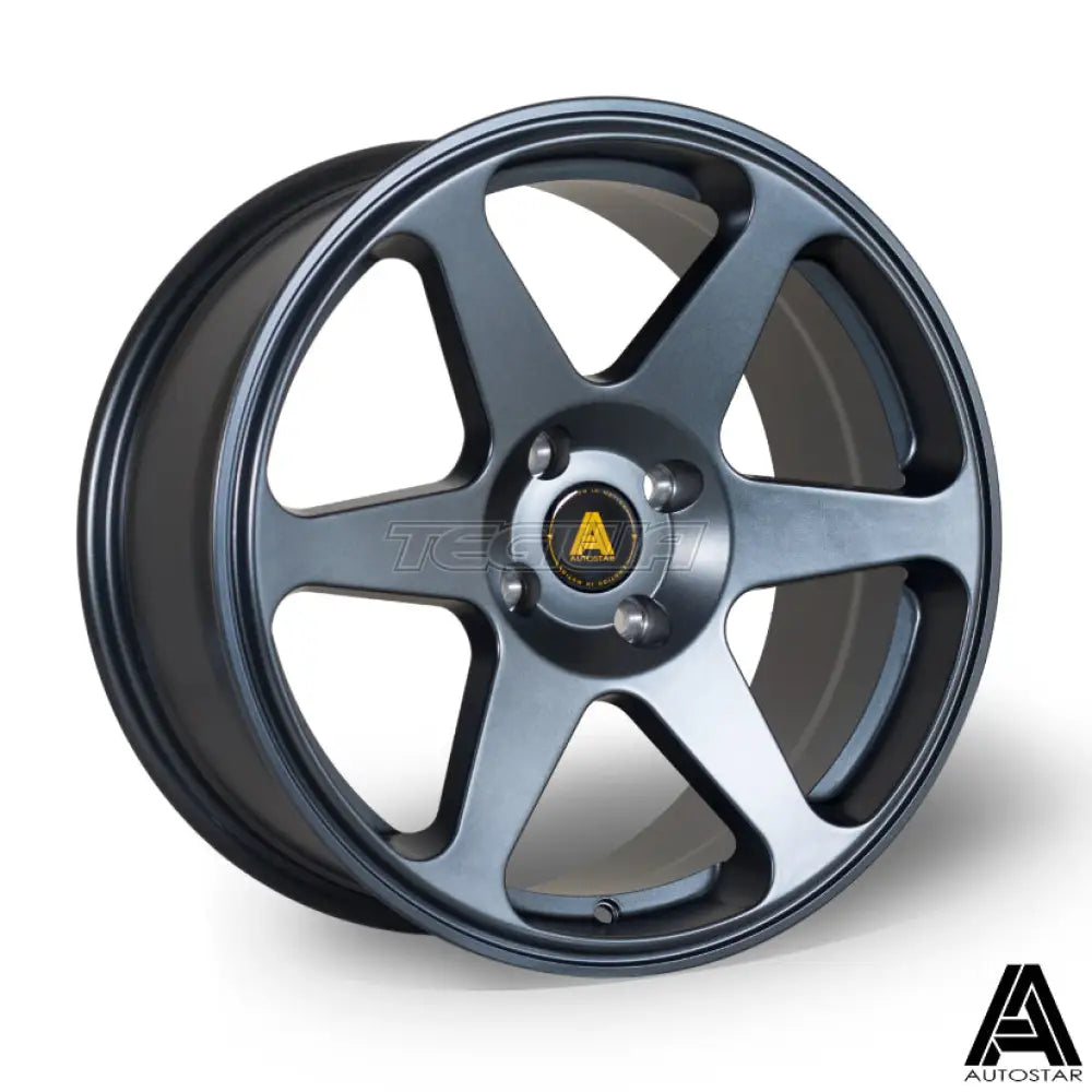 Autostar Chaser Alloy Wheel 17x8 ET35 4x108 Flat Gunmetal 67.1mm CB