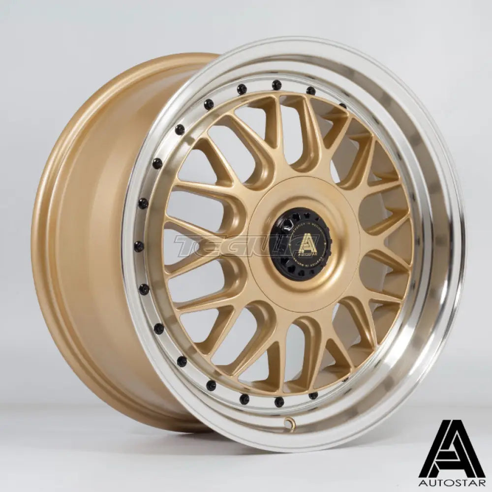 Autostar Monza Alloy Wheel 18x8.5 ET45 5x112,5x120 Gold Polished Lip 72.6mm CB