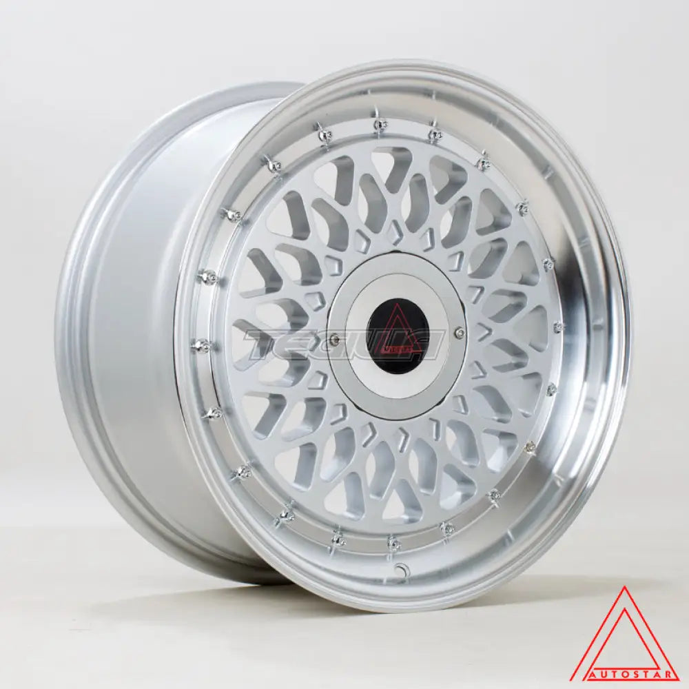 Autostar Silhouette Alloy Wheel 17x8 ET30 4x100,4x108 Silver Polished Lip 73.1mm CB