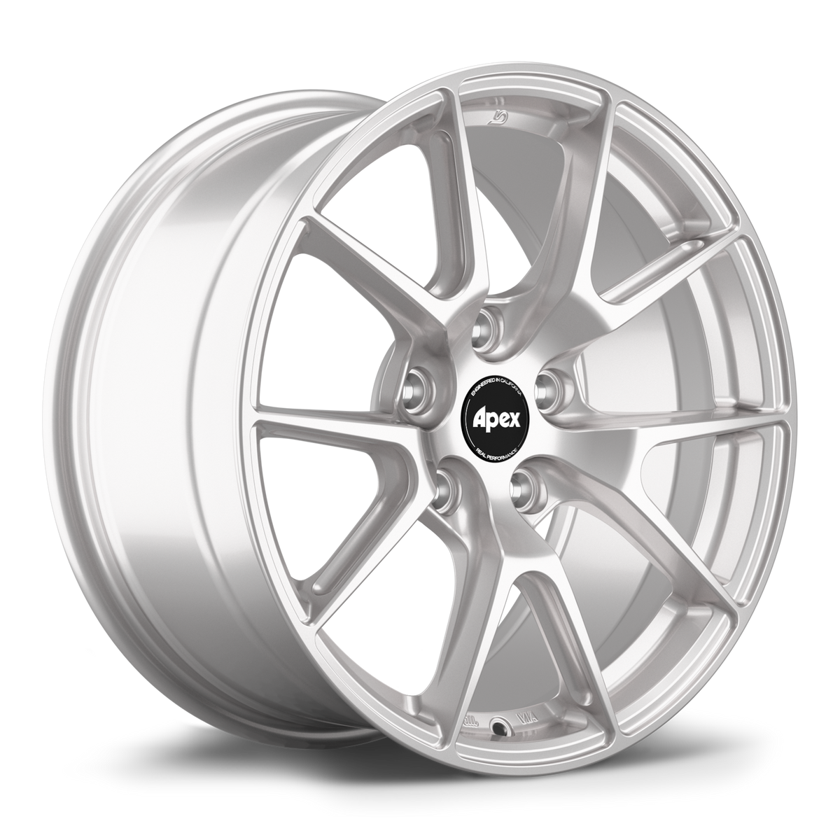 Apex VS-5 Alloy Wheel 17x8.5 ET40 5x120 Race Silver 72.56mm CB