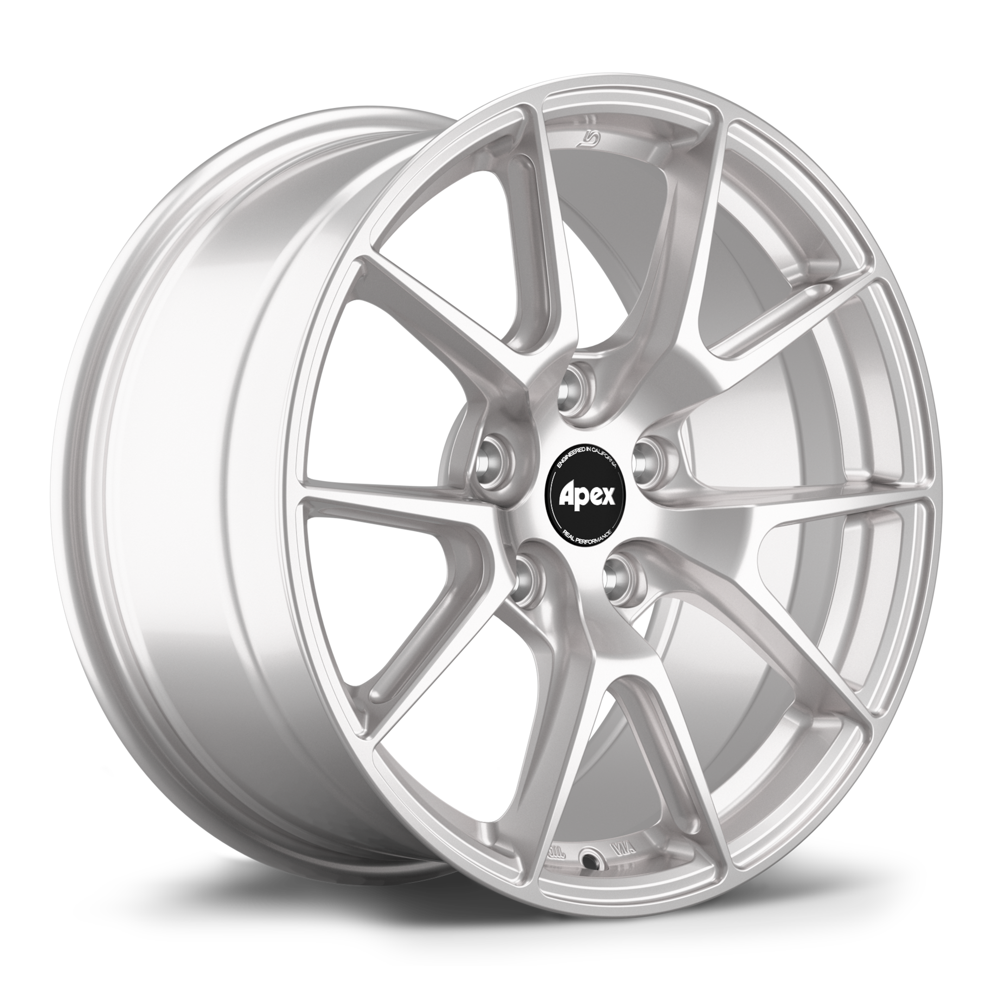 Apex VS-5 Alloy Wheel 17x10 ET48 5x114.3 Race Silver 70.1mm CB