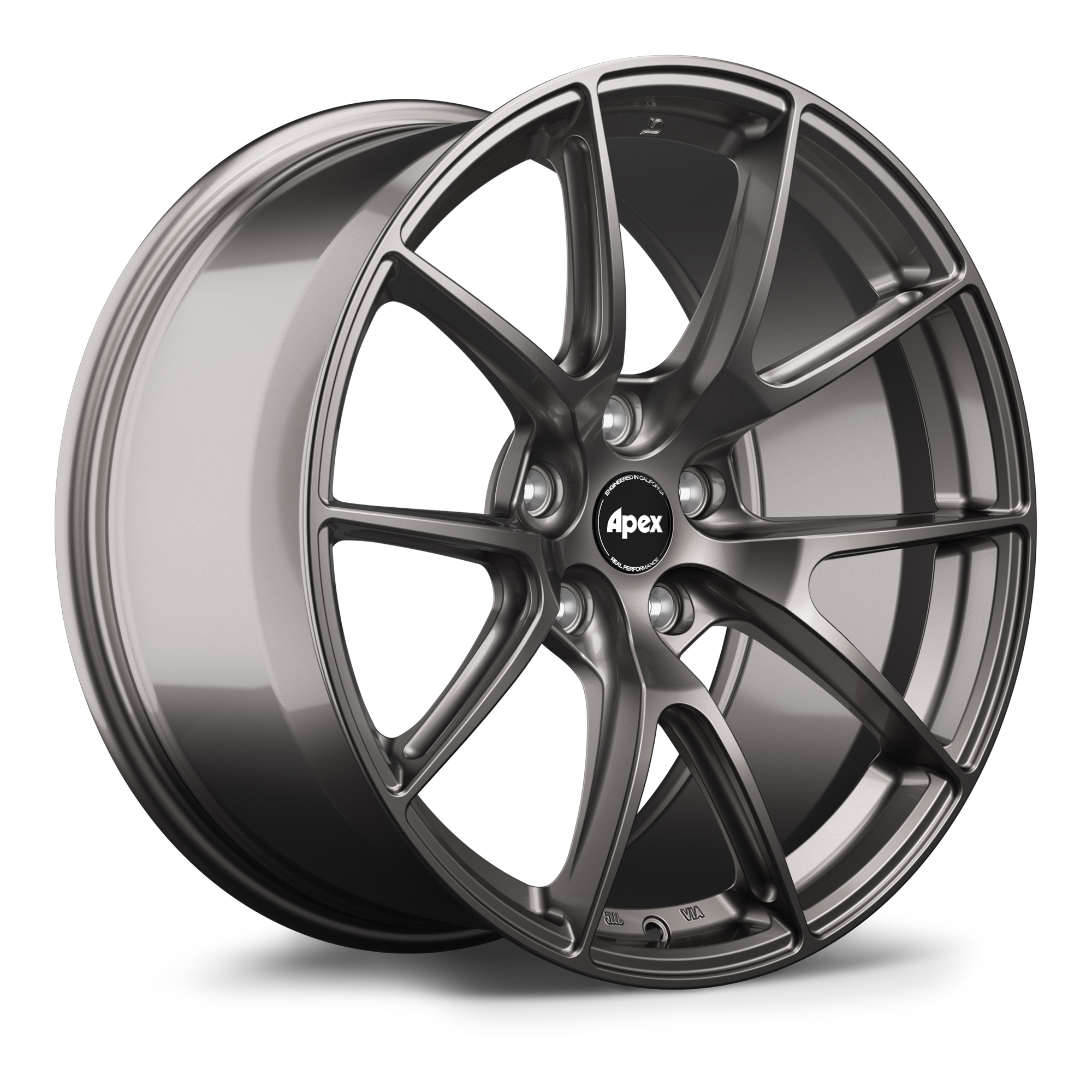 Apex VS-5 Alloy Wheel 19x9.5 ET28 5x120 Anthracite 72.56mm CB
