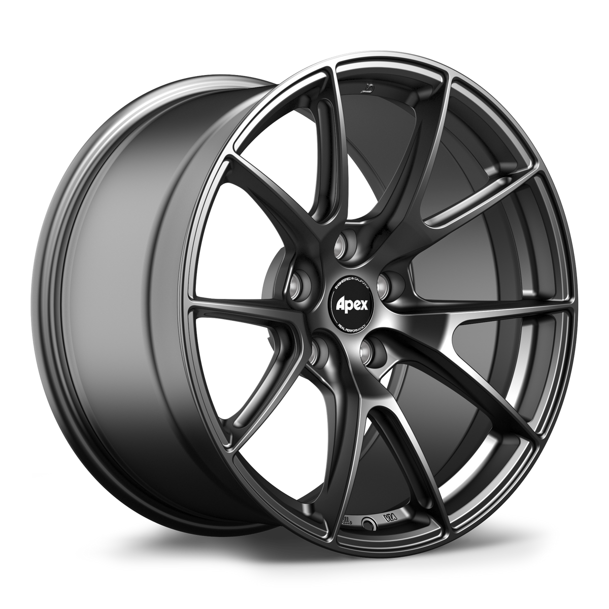 Apex VS-5 Alloy Wheel 18x10.5 ET22 5x114.3 Satin Black 73.1mm CB