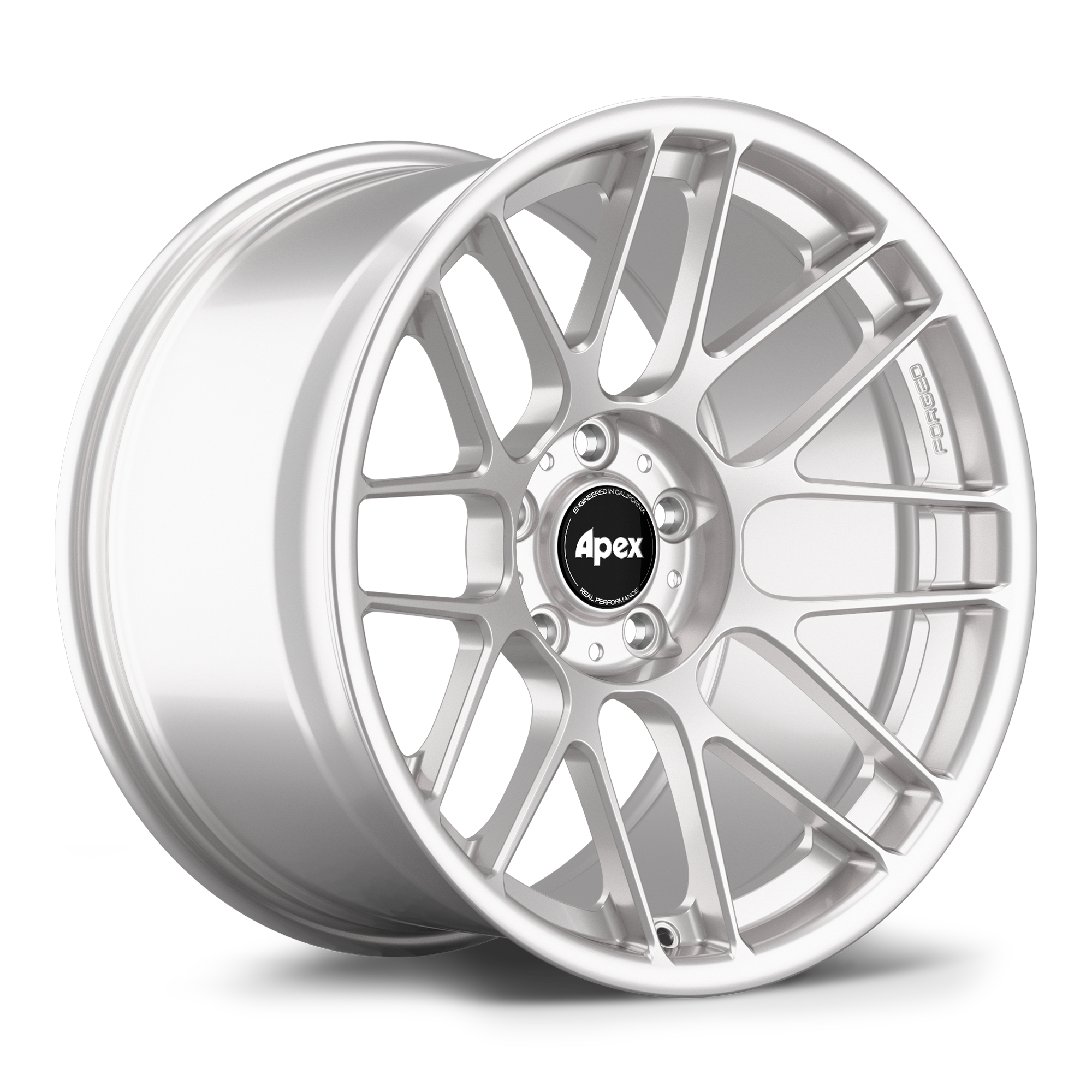 Apex ARC-8RT Forged Alloy Wheel 17x9 ET30 5x120 Race Silver 72.56mm CB