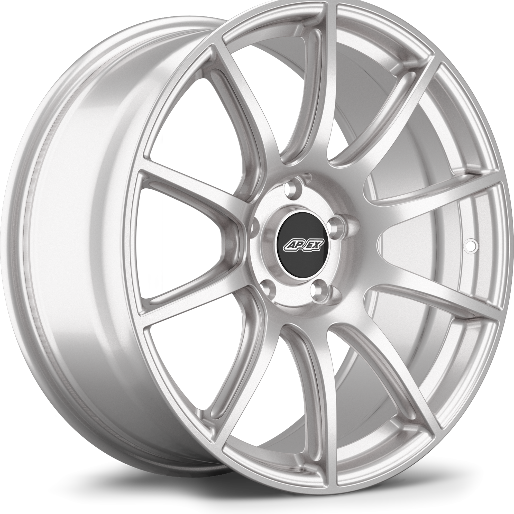 Apex SM-10 Alloy Wheel 19x11.5 ET56 5x114.3 70.5mm CB Race Silver