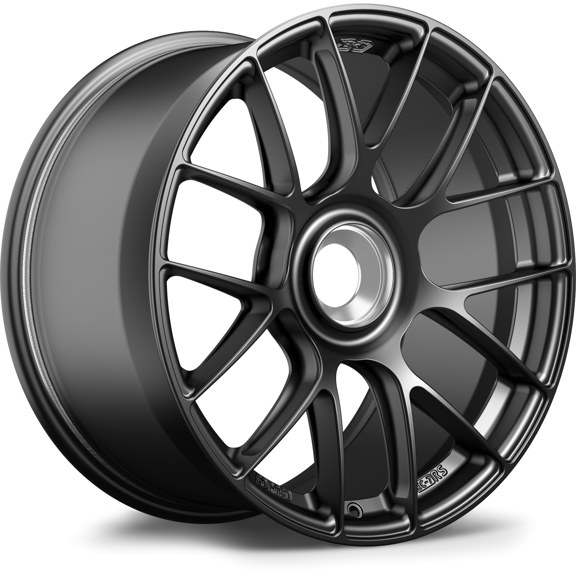 Apex EC-7RS Alloy Wheel 19x11 ET48 PSCL 101mm CB Satin Black