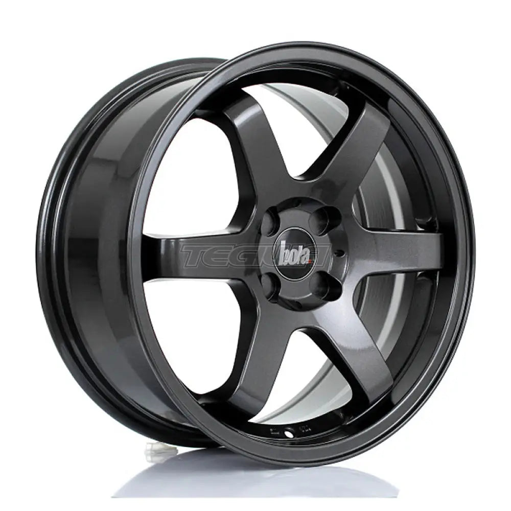 BOLA B1 Alloy Wheel 17x7.5 4x108 ET40 To 45 73.1mm CB Gloss Gunmetal