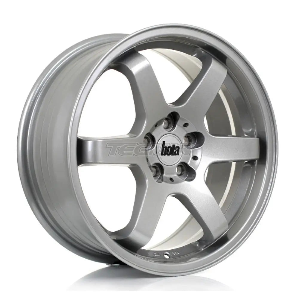 BOLA B1 Alloy Wheel 17x7.5 5x108 ET40 To 45 72.56mm CB Crystal Silver