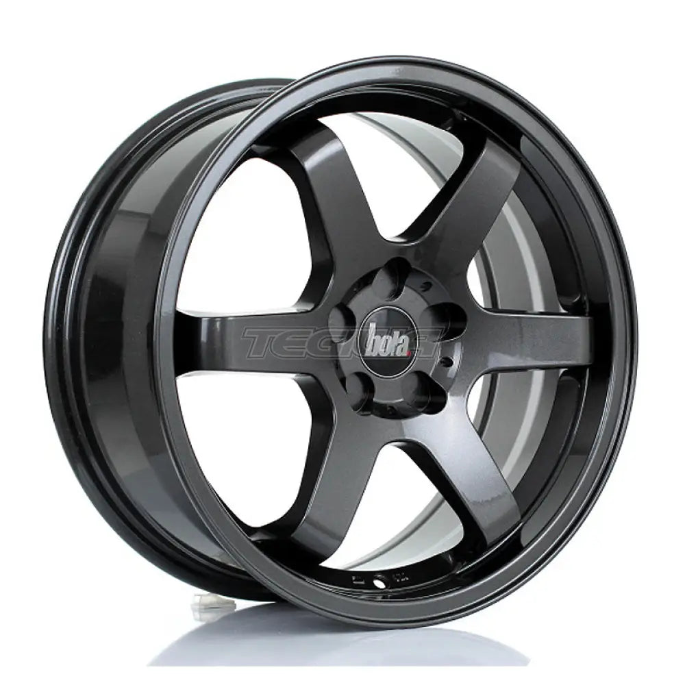 BOLA B1 Alloy Wheel 17x7.5 5x108 ET40 To 45 73.1mm CB Gloss Gunmetal