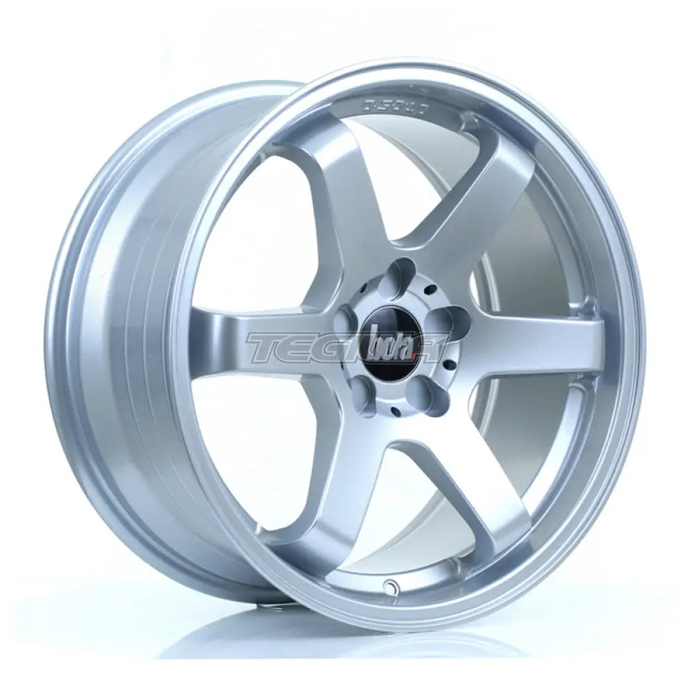 BOLA B1 Alloy Wheel 18x8.5 5x105 ET40 To 45 72.6mm CB Crystal Silver