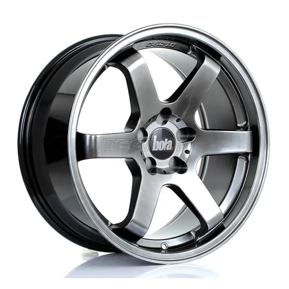 BOLA B1 Alloy Wheel 18x8.5 5x120 ET30 To 45 72.6mm CB Hyper Black