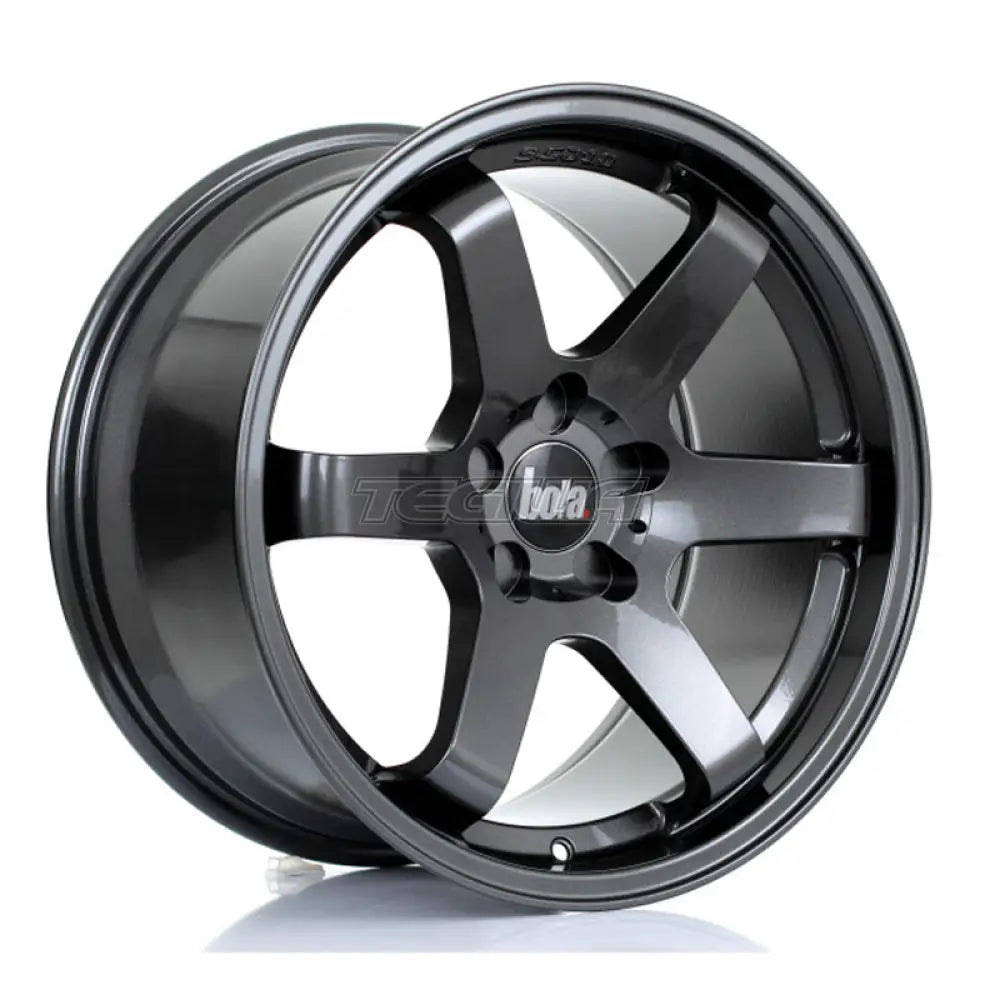 BOLA B1 Alloy Wheel 18x9.5 5x108 ET42 To 45 72.6mm CB Gloss Gunmetal