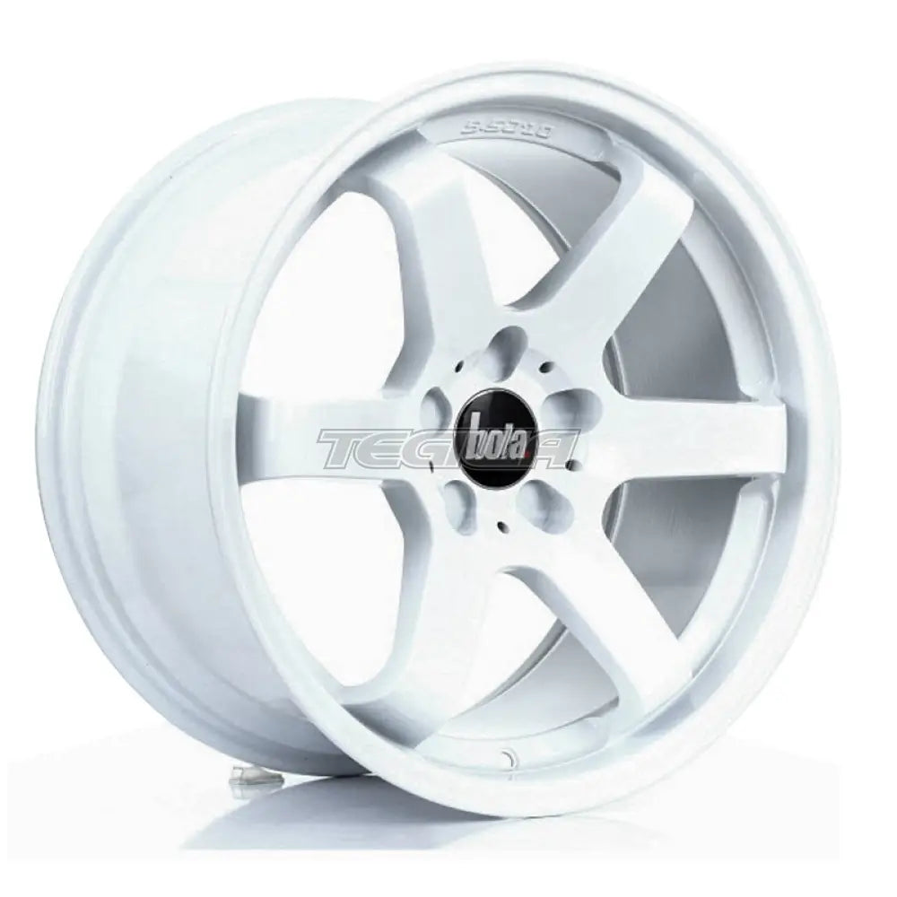 BOLA B1 Alloy Wheel 18x9.5 5x128 ET30 To 45 72.6mm CB White