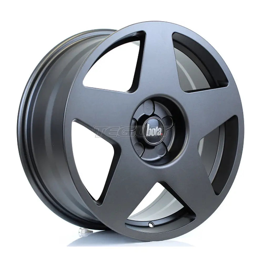 BOLA B10 Alloy Wheel 18x8 5x98 ET30 To 45 72.6mm CB Matt Gunmetal