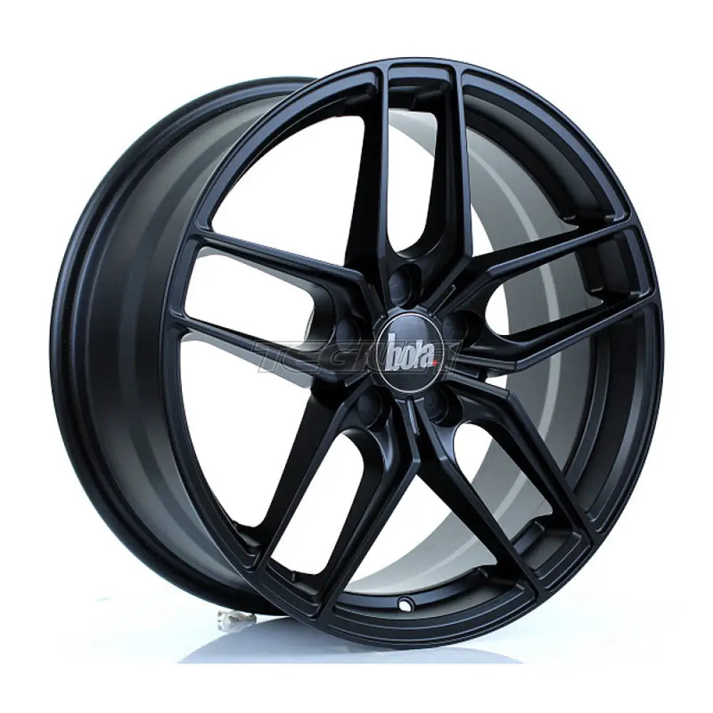 BOLA B11 Alloy Wheel 18x8 5x108 ET30 To 45 72.6mm CB Matt Black