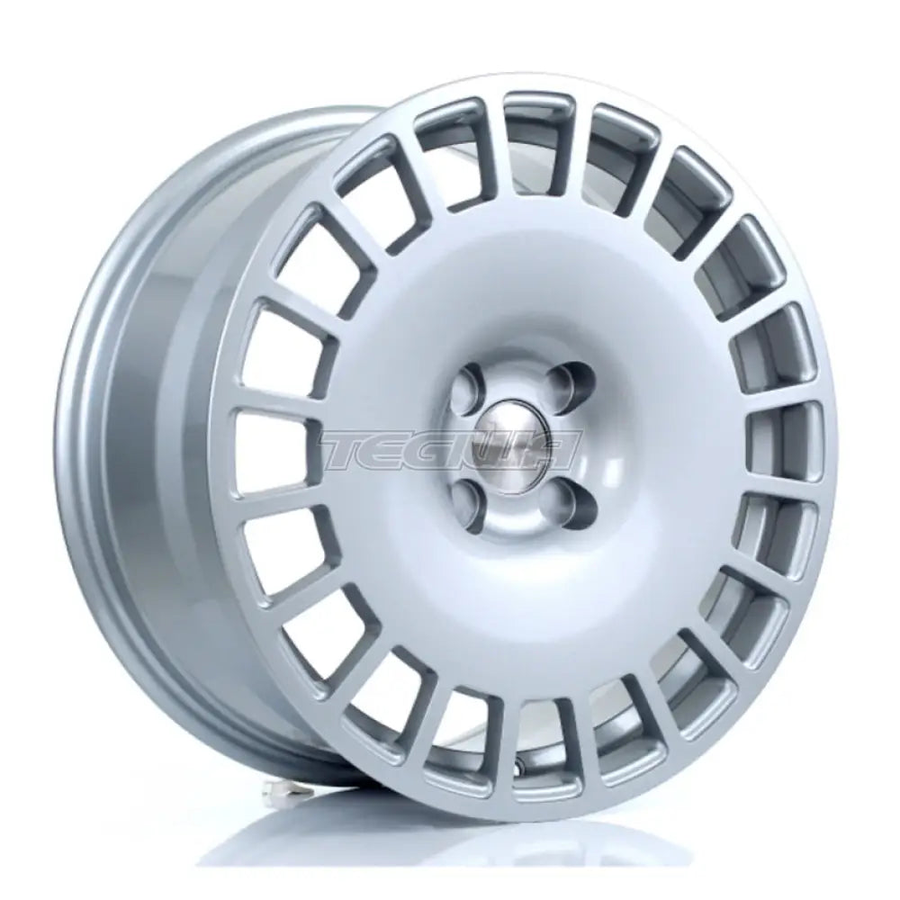 BOLA B12 Alloy Wheel 17x8 ET30 TO 45 5x98 Crystal Silver 72.6mm CB