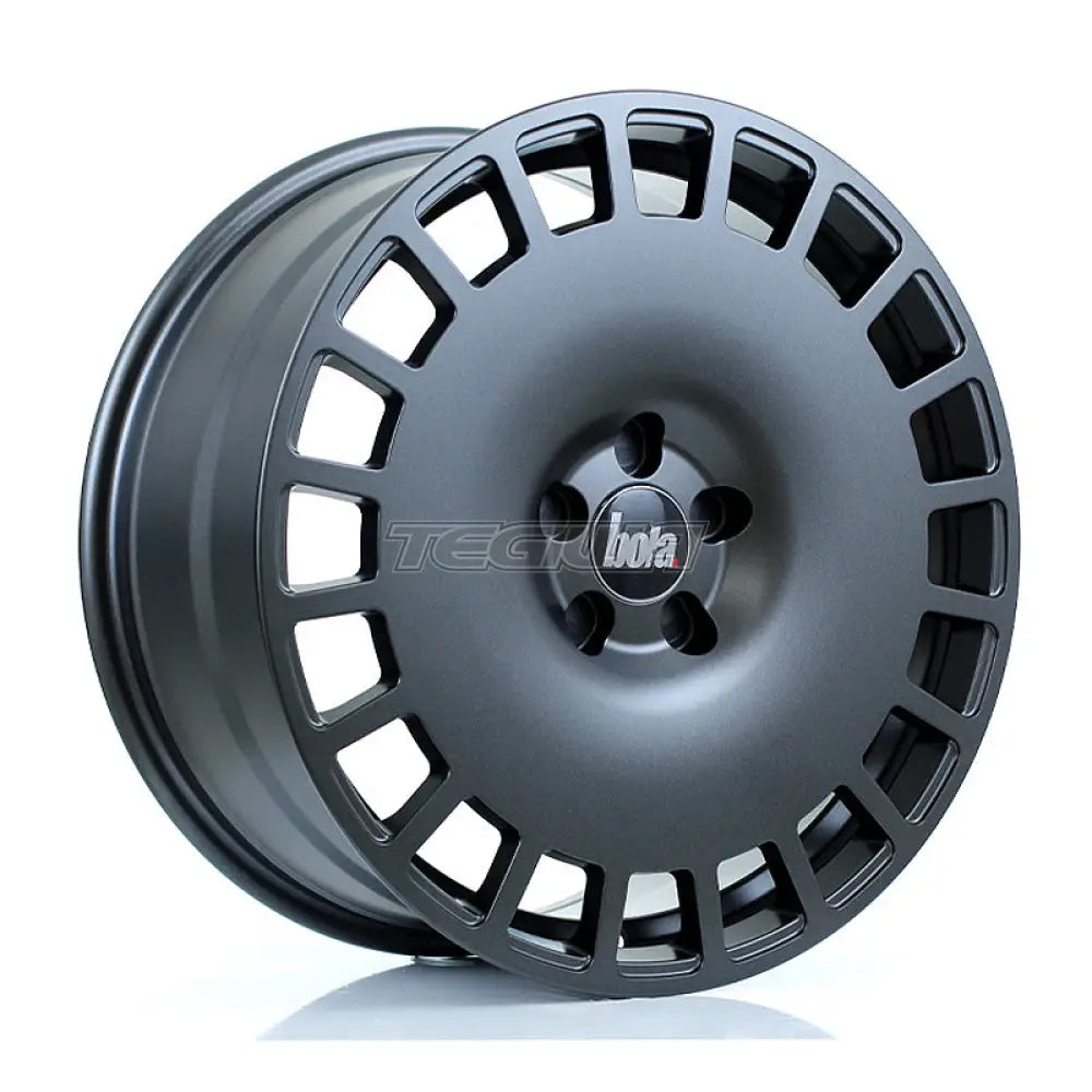BOLA B12 Alloy Wheel 19x8.5 5x100 ET25 To 45 72.6mm CB Matt Gunmetal
