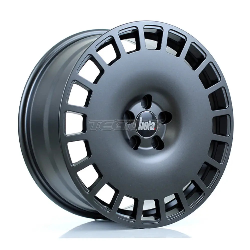 BOLA B12 Alloy Wheel 19x8.5 5x114 ET25 To 45 72.6mm CB Matt Gunmetal