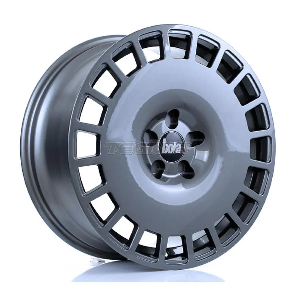 BOLA B12 Alloy Wheel 19x8.5 5x115 ET25 To 45 71.6mm CB Gloss Gunmetal