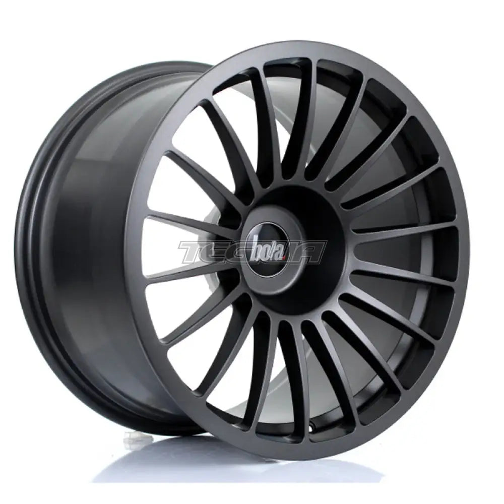 BOLA B14 Alloy Wheel 18x10.5 5x100 ET10 To 25 72.6mm CB Matt Gunmetal